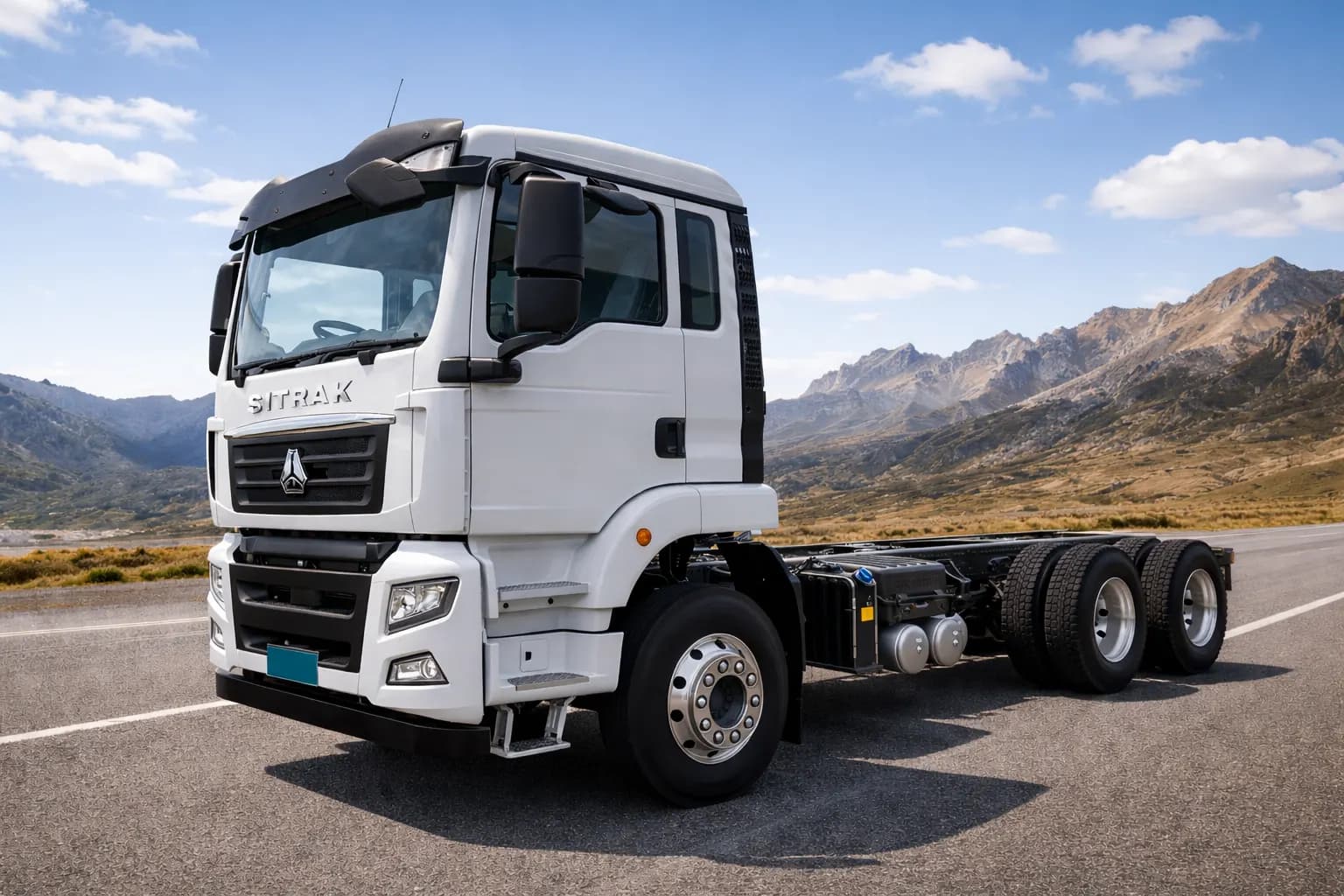 Sitrak G5S 310 6×4 Tipper Cab & Chassis
