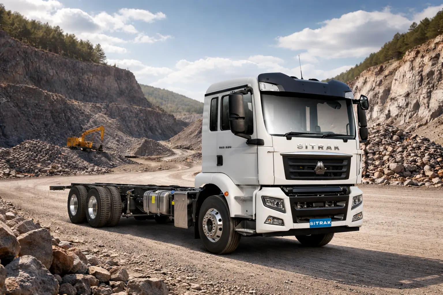 Sitrak G5S 330 6×4 Cargo Cab & Chassis