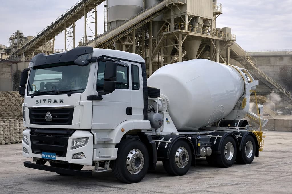 Sitrak G5S 350 8×4 Agitator / Mixer Cab & Chassis