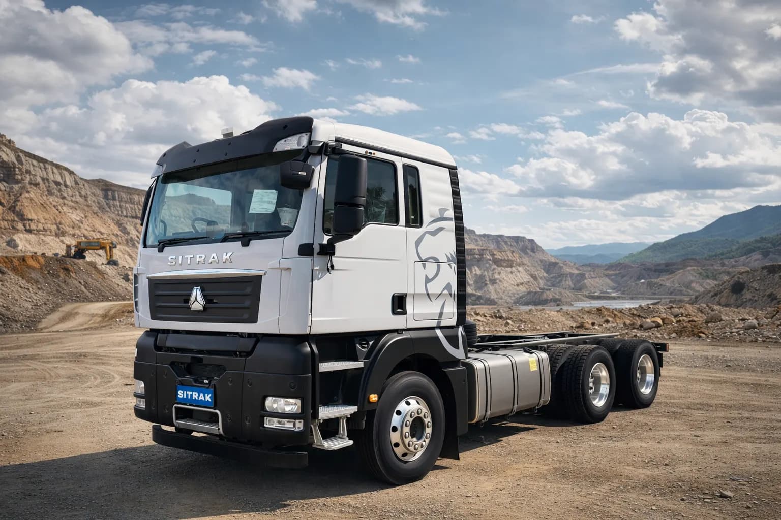 Sitrak G7S 540 6×4 Tipper Cab & Chassis