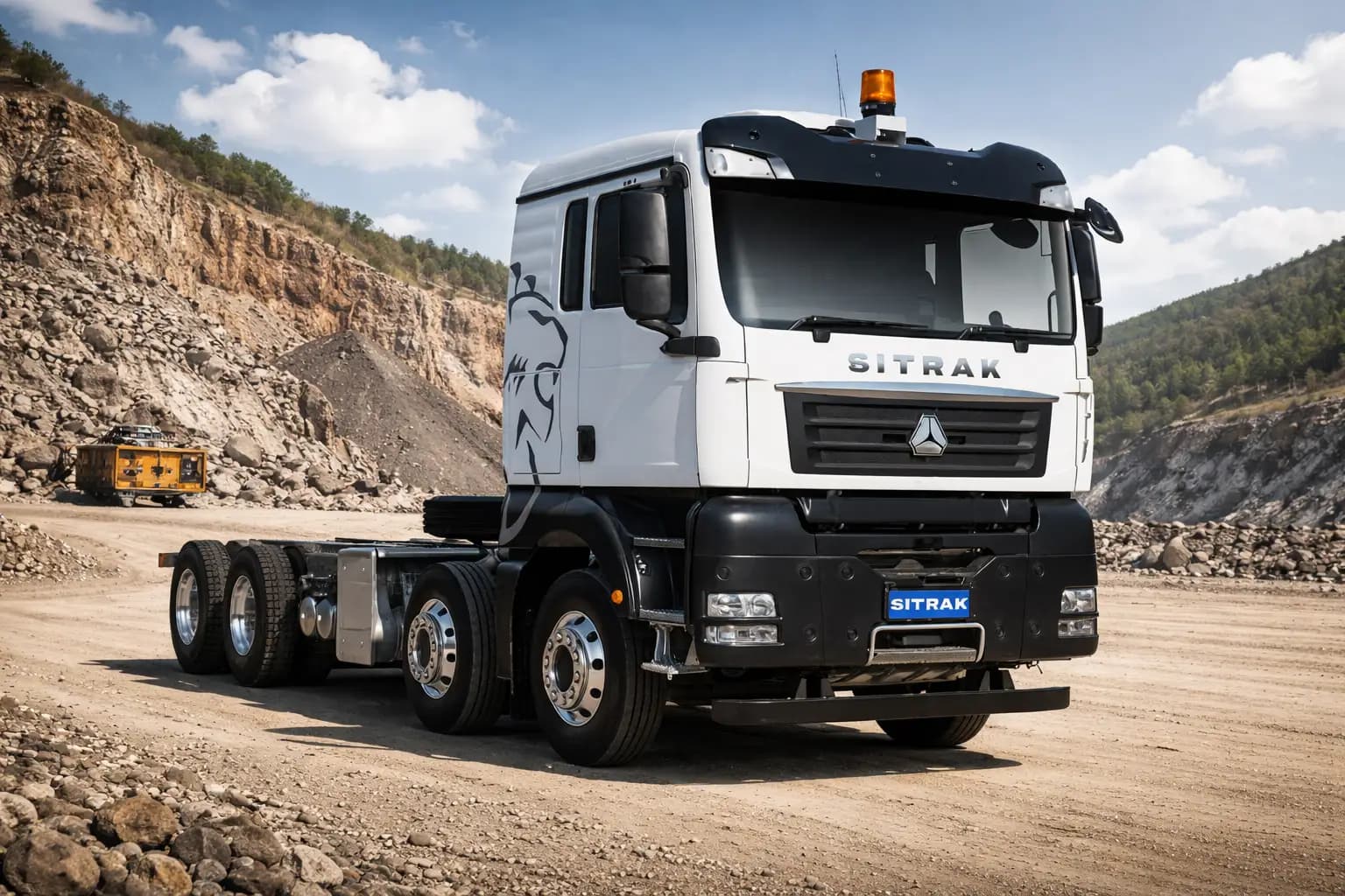 Sitrak G7S 540 8×4 Tipper Cab & Chassis